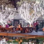 JC Kevin Sathorn Bangkok Hotel : CRUST Bar the Pool Garden
